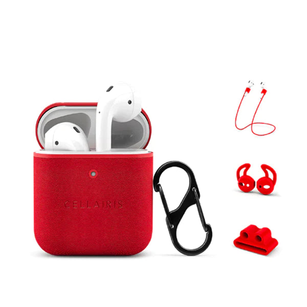 Kit Funda y Accesorios para AirPods 1/2