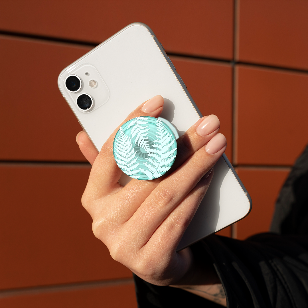 POPSOCKETS ORIGINAL 2G PLANT TRANSLUCENT FERN