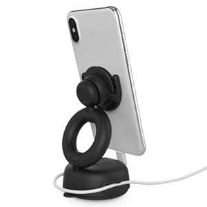SOPORTE POPSOCKETS ORIGINAL 2G DASH & WINDSHIELD BLACK