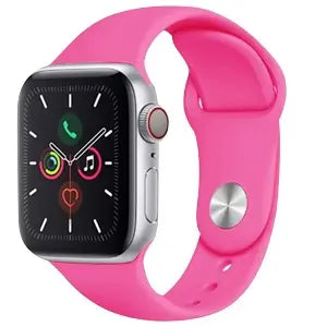 Correa Silicon Fluorescente Apple Watch