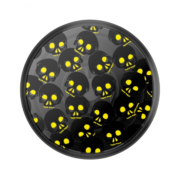 POPSOCKETS ORIGINAL 2G TRNSL BK SKULL YEAH