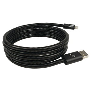 Cable Titan USB - Lightning Uso Rudo 1.5 MTS Negro